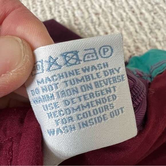 Boden Velvet A-Line Purple Tulip Print Skirt - Picture 6 of 10